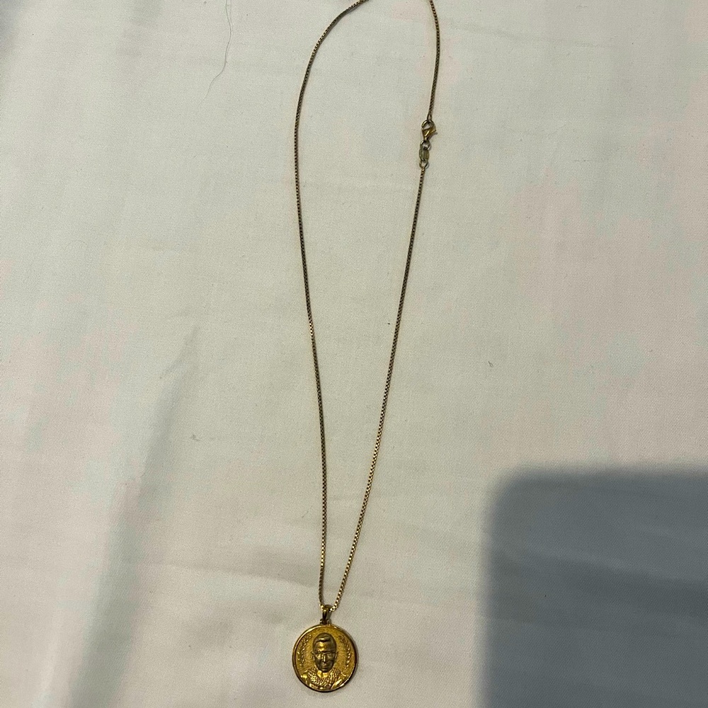 Gold Ruth Bader Ginsburg / RBG necklace!